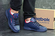 Чоловічі кросівки Reebok,сині,репліка., фото 2