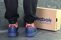 Чоловічі кросівки Reebok,сині,репліка., фото 3