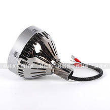 LED прожектори дальнього світла з диявольськими очима/NHK LED High Beam projector lens 5000K + Devil Eyes, фото 3