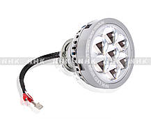 LED прожектори дальнього світла з диявольськими очима/NHK LED High Beam projector lens 5000K + Devil Eyes, фото 6