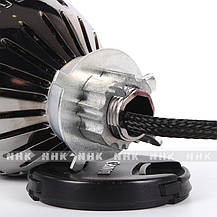 LED прожектори дальнього світла з диявольськими очима/NHK LED High Beam projector lens 5000K + Devil Eyes, фото 5