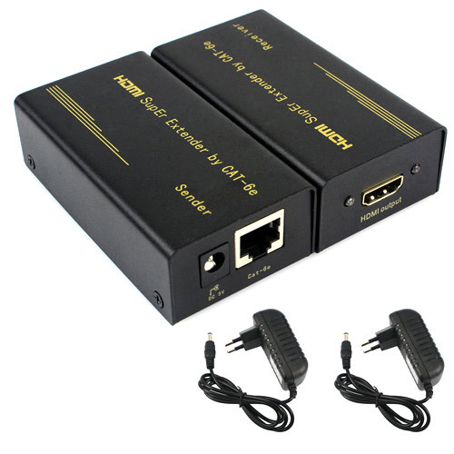 HDMI подовжувач до 60 м по крученій парі RJ45 активний (003852), фото 1