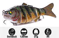 Супер воблер Swimbait Perch 12см/31г