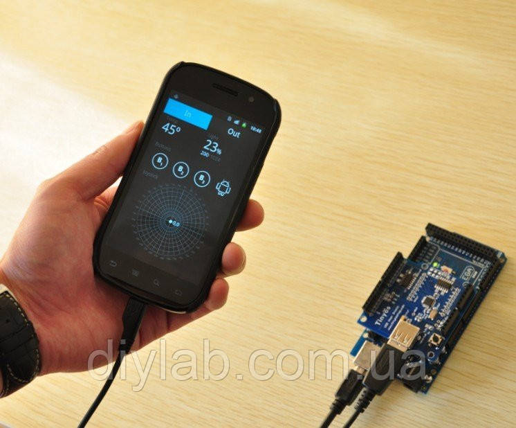 USB Host Shield 2.0 ADK Android для Arduino - фото 2 - id-p64578194