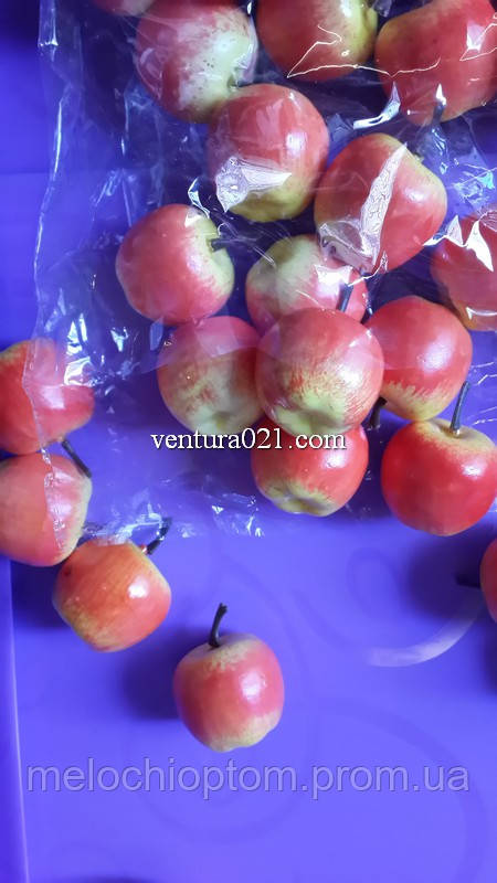 Декоративные фрукты "Яблоко розовое" - фото 4 - id-p64708381