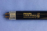 Лампа ультрафіолетова PHILIPS TL 6W/08 BLB G5 T5, 226,3 мм (Польща), фото 3