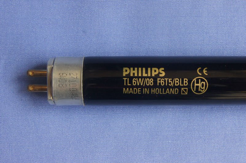 Лампа ультрафиолетовая PHILIPS TL 6W/08 BLB G5 T5, 226,3мм(Польша) - фото 2 - id-p64709532