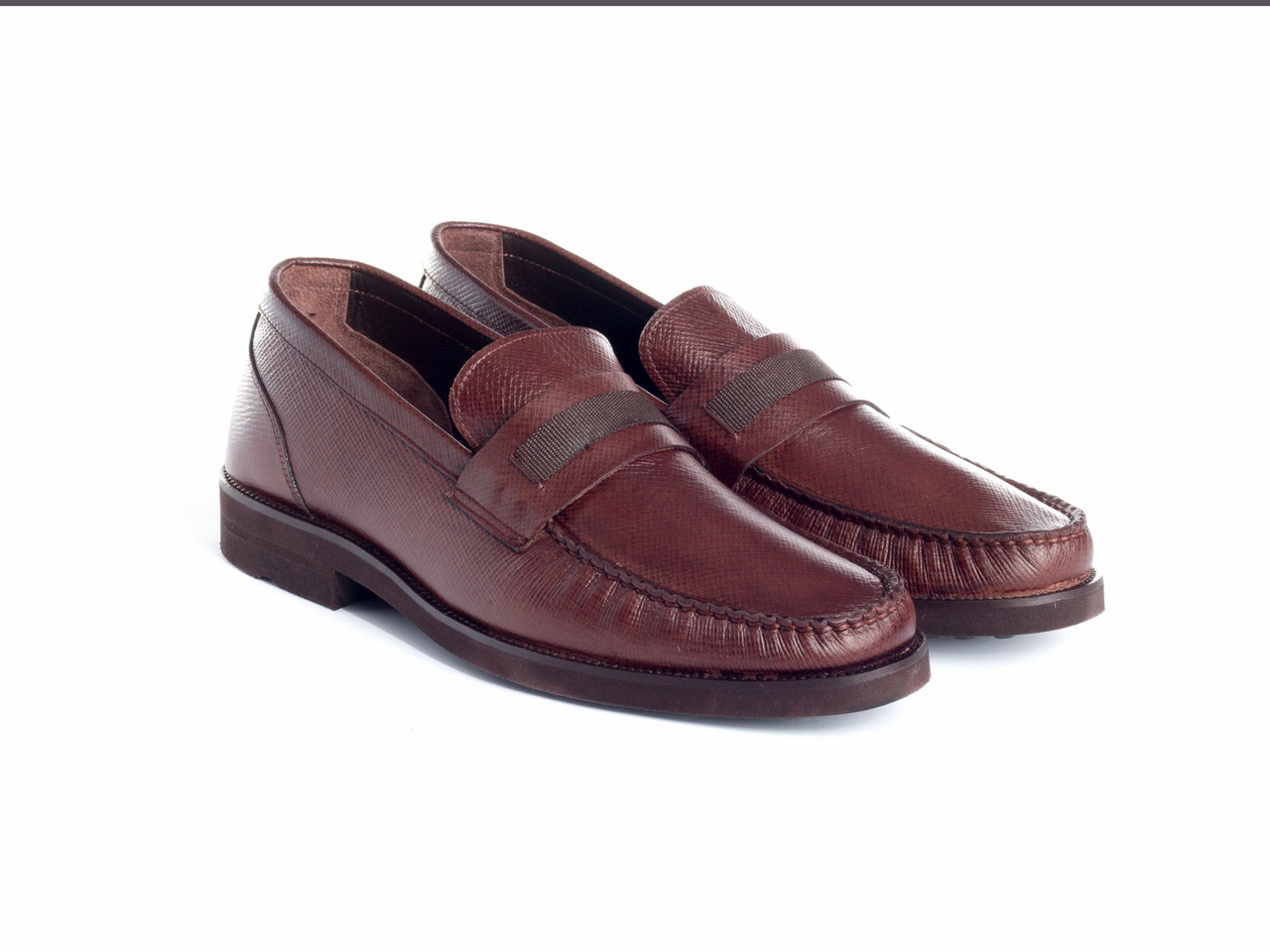 Туфлі Etor 15393-875  коричневий