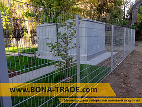 Панельні заборні сітки для дачі
