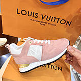 Кросівки Луї Вітон Run Away, casual, рожеві, фото 4