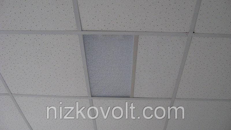 Світлодіодний світильник стельовий вбудовуваний 35 Вт/4000К IP54, фото 1