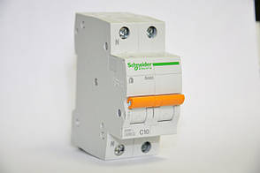 Автомат вимикач ВА63 2п 63A C Schneider Домовий (11219)