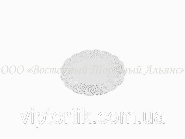 Салфетки ажурные Белые Ø12 см, 250 шт - фото 1 - id-p5406998