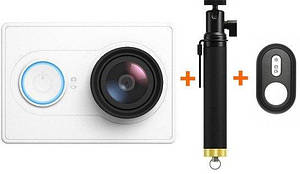 Екшн-камера Xiaomi Yi Sport Travel International Edition White + Remote control 1944 (гарантія 12 місяців)