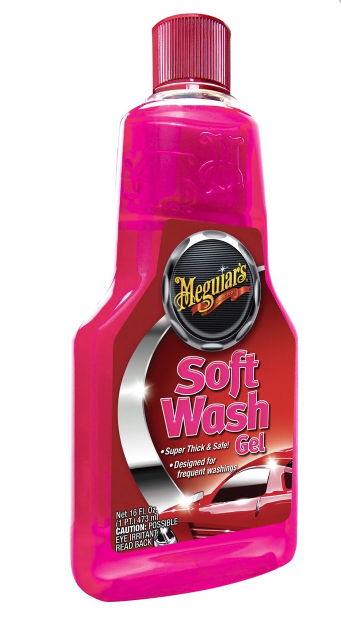 Meguiar's Soft Wash Gel Ультрапенящийся шампунь, гель, 473 мл