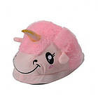 Домашні тапочки Єдиноріг Рожеві, фото 5