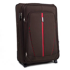 Валіза на 2 колесах Wings Коричнева, фото 1