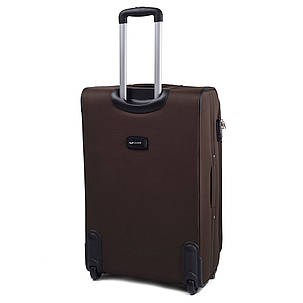 Валіза на 2 колесах Wings Коричнева, фото 2