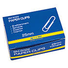 Скріпки 25мм (100шт/пач.) оцинковані