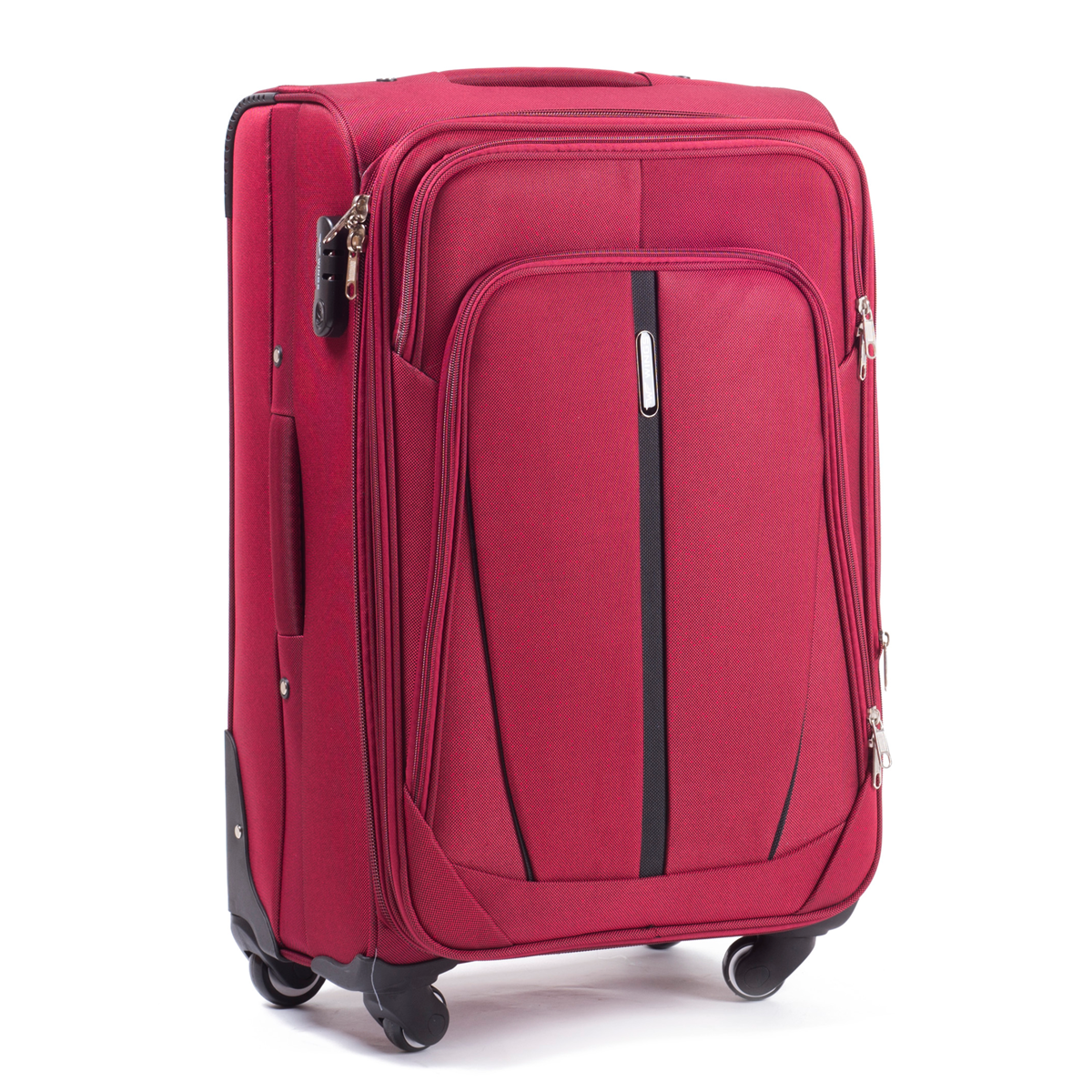 Валіза на 4 колесах Wings Червона
