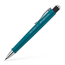 Олівець механічний Faber-Castell POLY MATIC 0,7 мм корпус бірюзовий, 133355