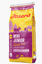 Сухой корм Йозера Josera Mini Junior для щенков мелких пород с уткой и лососем 15 кг
