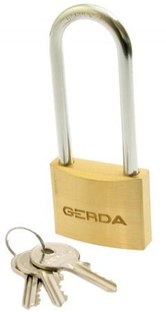 Замок навісний GERDA KMZ5030A S-50 H-80 (Польща)