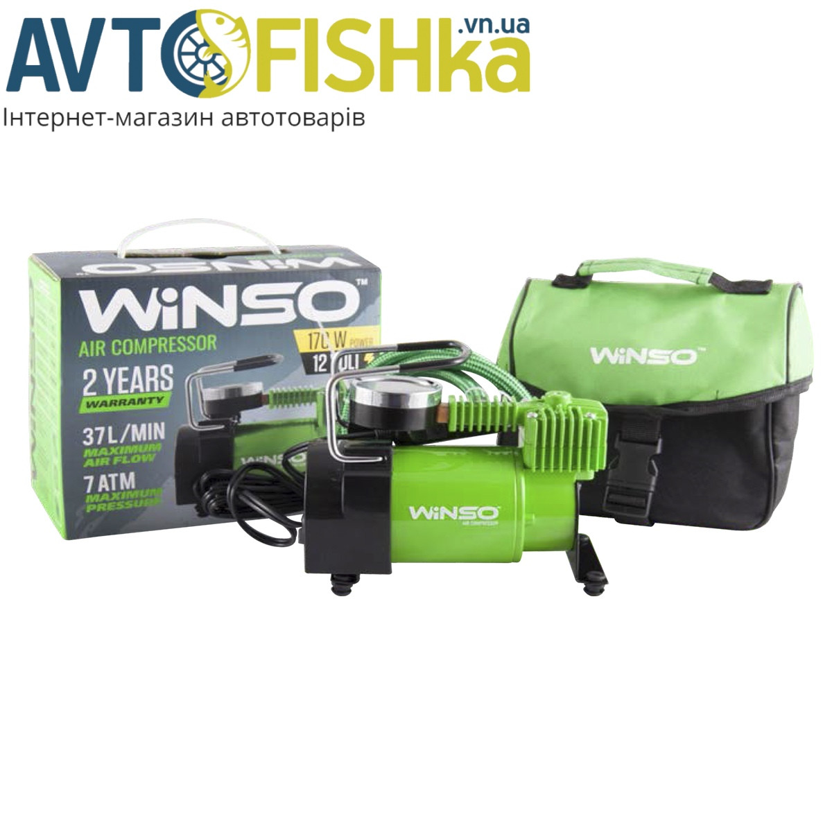 Компресор автомобільний Winso 123000