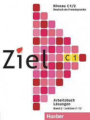 Ziel C1/2 Arbeitsbuch - Lösungen