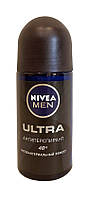 Кульковий антиперспірант Nivea Men Ultra Антибактеріальний ефект - 50 мл.