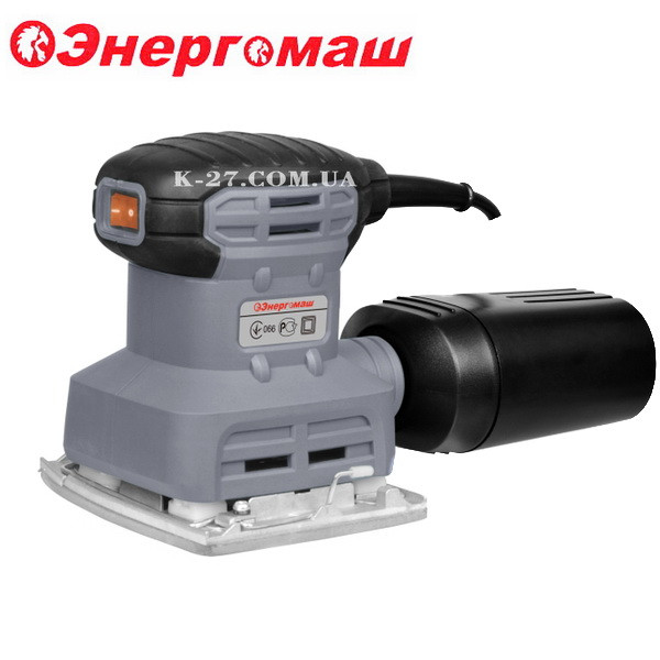 Вибрационная шлифовальная машинка "Энергомаш" ПШМ-8030С (кубик)