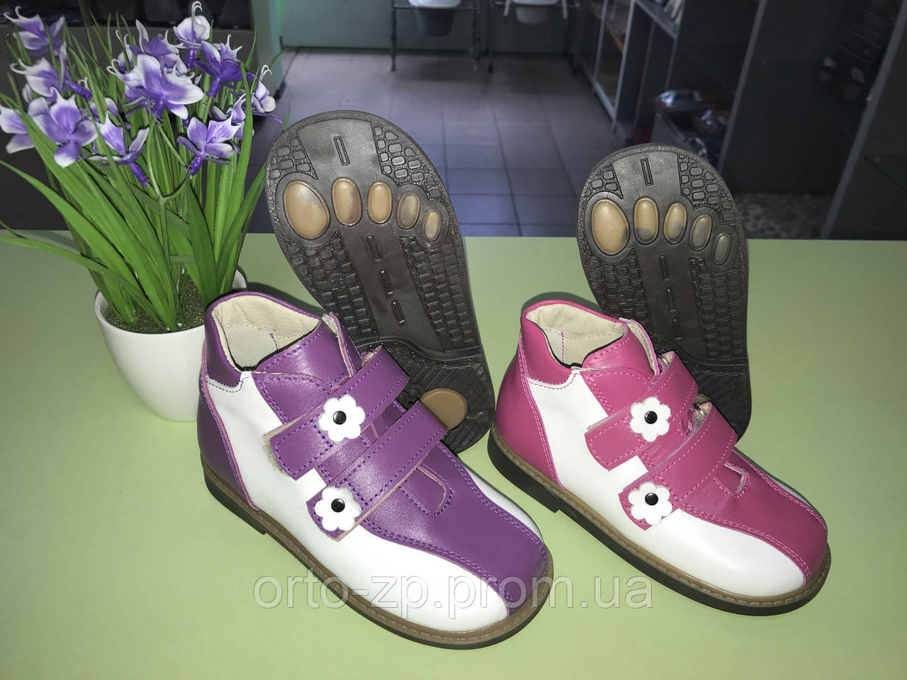 Ортопедичні черевики Orto+ A-878 розмір 21-29 Дівчинка