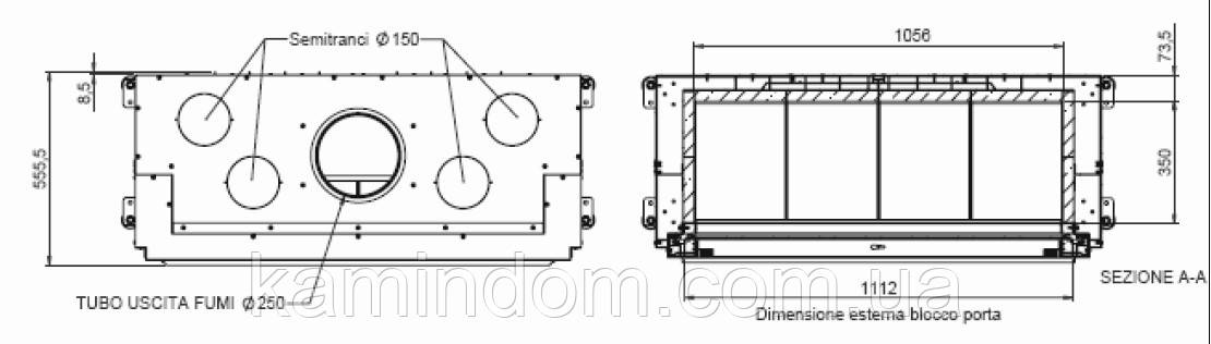 Каминная топка MCZ FORMA PURO 115 - фото 3 - id-p64721706