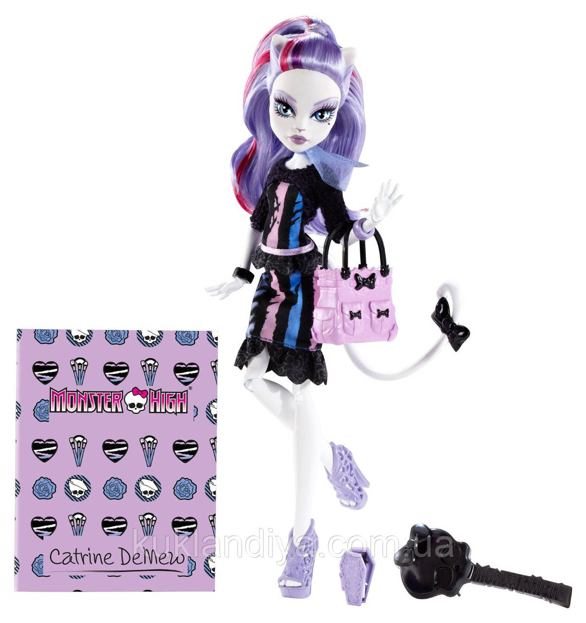 Лялька Monster High Кетрін де Мяу Скарместр — New Scaremester Catrine DeMew, фото 1