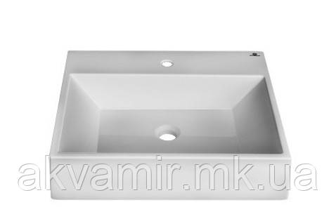 Умивальник 60х50 з акрилу (підходить на пральну машину), фото 1