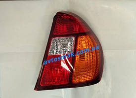 Ліхтар задній для Renault Clio Symbol '01-05 правий (DEPO) червоно-жовтий