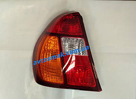 Ліхтар задній для Renault Clio Symbol '01-05 лівий (DEPO) червоно-жовтий 7700433751 087681