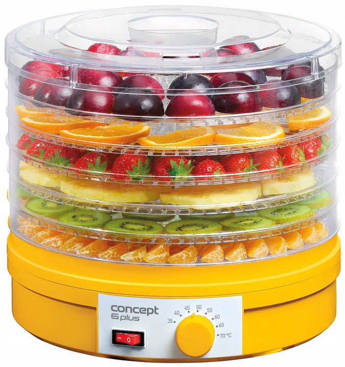 СУШИЛКА для овочів і фруктів XL CONCEPT 1015, 6 піддонів, фото 1