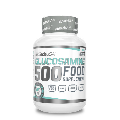 Для суглобів Glucosamine 500 (60 капсул.) BioTech USA