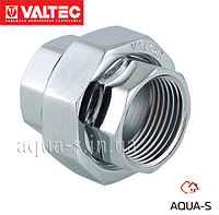 Муфта разборная резьбовая Valtec DN 1/2" ХРОМ (Италия VTr.340.C.0004