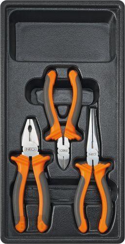 Набір шарнірно-губкового інструменту Neo, 3 шт.