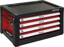 Шкаф інструментальний 690 x465x400м 4 ящика YATO до столу YT-08920