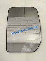 Вкладиш дзеркала лівий з обігрівом верхній Transit 2006-13