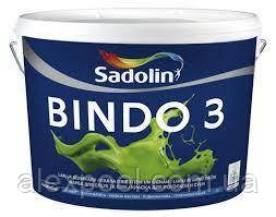 Фарба Sadolin BINDO 3 - фарба для внутрішніх робіт, білий BW, 5 л.