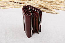 Шикарний жіночий шкіряний гаманець 727С, натуральна шкіра, фото 3