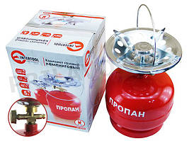 Комплект газовий кемпинговий баллон 5 л. INTERTOOL GS-0005 (5л)