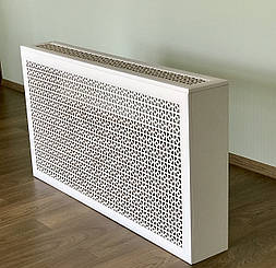 Короб на батарею Decorpaneli 68х98х17 см Білий