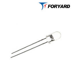 Світлодіод синій 5 мм. FYL5013 UBC / 8000 8-10сd (470nm) круглий, прозорий, 20 ° FORYARD