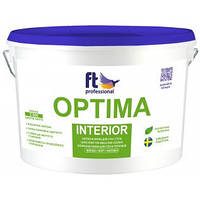 Фарба латексна фарба для стін і стель FT Professional Optima Interior білий Base A 3 л