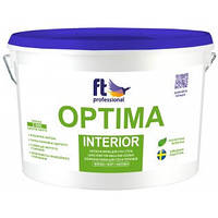 Фарба латексна фарба для стін і стель FT Professional Optima Interior білий Base A 10 л